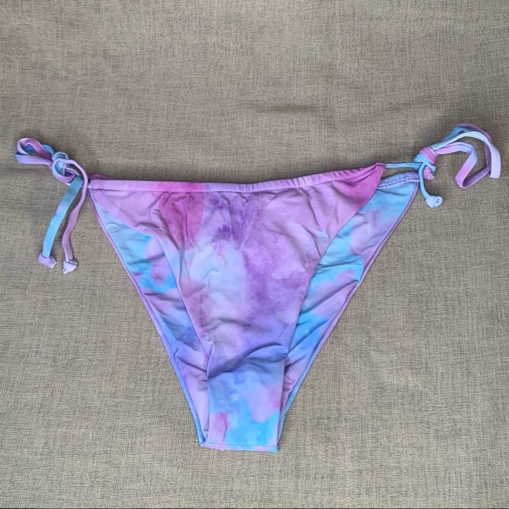 Tie-die String Bikini Bottom